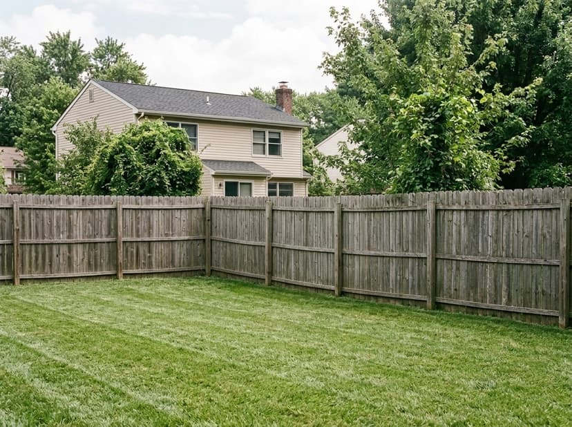 After - Overgrown Yard Clearing in Central California