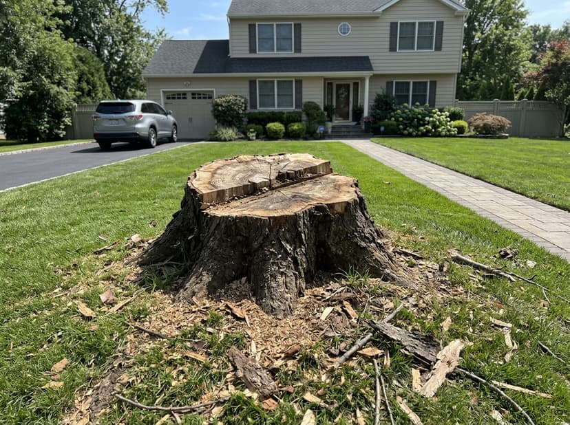 Before - Stump Grinding in San Andreas, CA